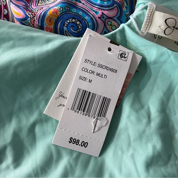 Jessica Simpson Printed Reversible One Piece swimsuit - M - Picture 12 of 14